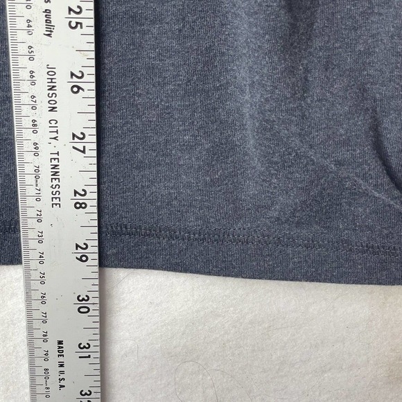 UNTUCKit Mens Size XXL 2XL Blue/Grey Albarino Long Sleeve Henley Shirt - Picture 8 of 12